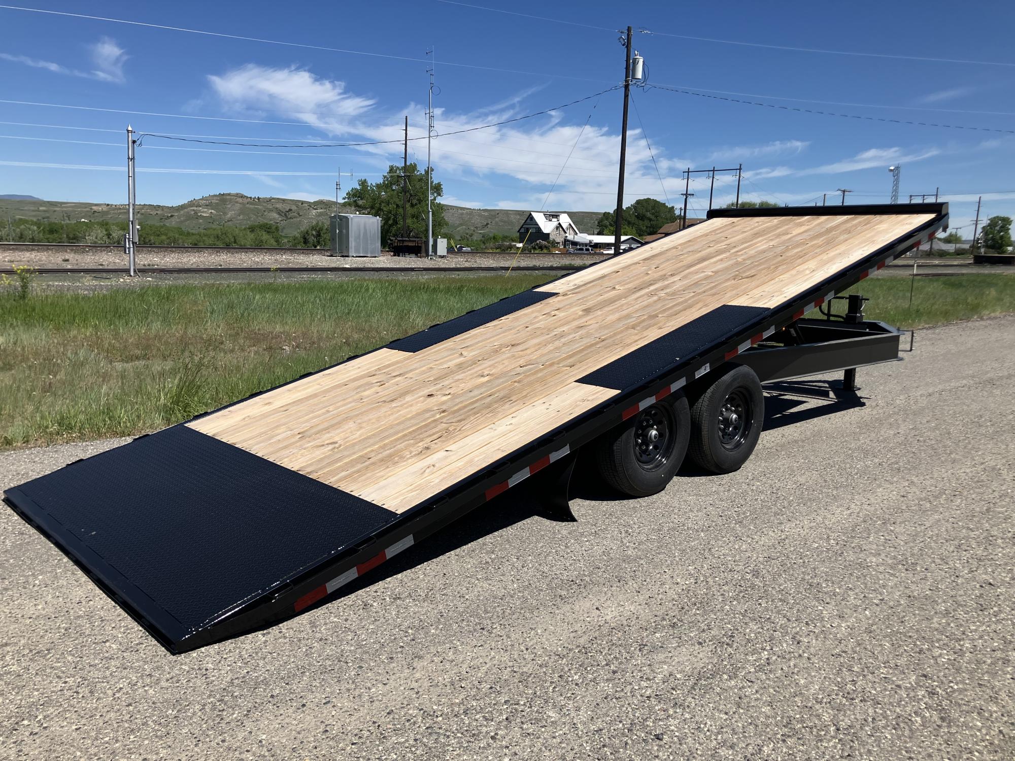 photo of Trailerman 81/2 x 24 Power Tilt Deckover