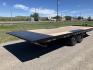 2025 , located at 310 West 1st Ave, Big Timber, MT, 59011, (406) 901-0517, 45.833511, -109.957809 - New Trailerman 81/2 x 24 Power Tilt deckover, 14K GVW, (2) 7k axles with electric brakes and quick lube hubs, HD slipper spring suspension, 12k drop leg jack, dual ram hoist with power up/down, wireless remote, 110V battery charger, all LED lights, 2-5/16" adjustable coupler, 16" - 10 ply radial tir - Photo#3