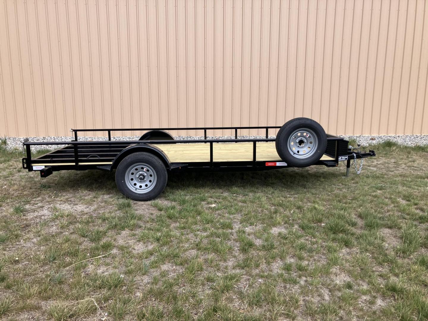 2026 , located at 40 Big Timber RD, Big Timber, MT, 59011, (406) 901-0517, 45.836796, -109.943535 - New RHI 78" x 14 Utility, 3.5k axle, (3) position rear gate, 1-1/2" x 1-1/2" tube uprights, 2" x 1-1/2" tube - top rail, treated wood deck, all lights LED, 15" radial tires, spare with spare mount, 2" coupler, swivel jack, safety chains, primed and painted with PPG. Made with high quality US steel! - Photo#0