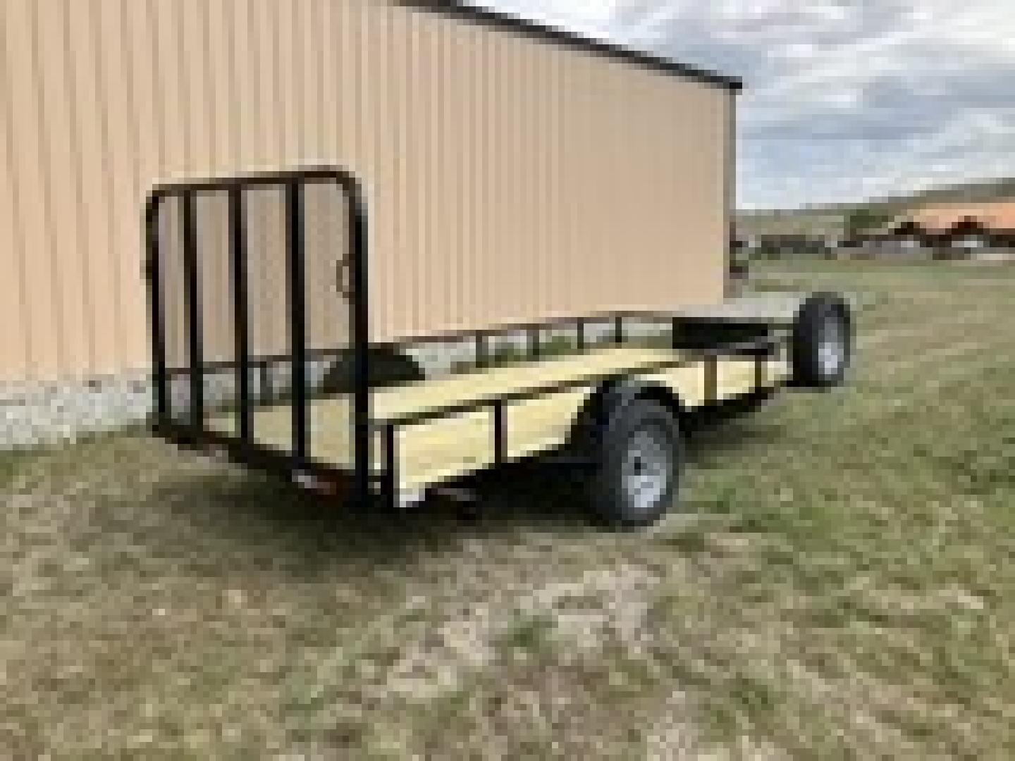 2026 , located at 40 Big Timber RD, Big Timber, MT, 59011, (406) 901-0517, 45.836796, -109.943535 - New RHI 78" x 14 Utility, 3.5k axle, (3) position rear gate, 1-1/2" x 1-1/2" tube uprights, 2" x 1-1/2" tube - top rail, treated wood deck, all lights LED, 15" radial tires, spare with spare mount, 2" coupler, swivel jack, safety chains, primed and painted with PPG paint. Made with high quality US s - Photo#3