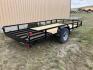 2026 , located at 40 Big Timber RD, Big Timber, MT, 59011, (406) 901-0517, 45.836796, -109.943535 - New SureTrac 7 x 14 Utility Trailer, 5k GVW single axle with electric brakes, 15"-8 ply radial tires, 2" x 2" tube - top rail, 2" x 2" tube uprights, stake pockets, 2k top wind jack, treated wood deck, (3) position rear gate, 2" coupler, all lights LED, spare tire mount, powder coat finish. Optio - Photo#1