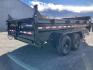 2025 Black SureTrac 7 x 14 LoPro Dump , located at 310 West 1st Ave, Big Timber, MT, 59011, (406) 901-0517, 45.833511, -109.957809 - SURE-TRAC 7 x 14 HD LO PRO DUMP TRAILER, 14K GVW, TELESCOPIC HOIST, UNDERBODY TOOL STORAGE BOX, STAKE POCKETS ON SIDE, MESH TARP, 110 VOLT BATTERY CHARGER, SIDE STEP, EZ LUBE HUBS, HD SLIPPER SPRING SUSPENSION, 16" RADIAL 10 PLY TIRES, BRAKES BOTH AXLES, SPREADER-BARN DOOR REAR GATE, REAR RAMPS, 10 - Photo#14