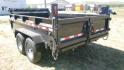 2025 Black SureTrac 7 x 12 LoPro Dump , located at 310 West 1st Ave, Big Timber, MT, 59011, (406) 901-0517, 45.833511, -109.957809 - SURETRAC 7 X 12 LOPRO DUMP, 14K GVW, TELESCOPIC HOIST, 2 - 7K AXLES W- ELECTRIC BRAKES ON ALL WHEELS, HD SLIPPER SPRING SUSPENSION, EZ LUBE HUBS, DUAL REAR GATE, REAR RAMPS, LED LIGHTS, 16" - 10 PLY RADIAL TIRES, 10 GA FLOOR, (5) D-RING TIE DOWNS. SPARE MOUNT, 12K DROP LEG JACK, DEEP CYCLE BATTERY, - Photo#3