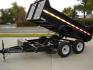2022 Black SureTrac 6 x10 Lo Pro Dump Trailer , located at 80 Big Timber Loop Road, Big Timber, MT, 59011, (406) 860-8510, 45.837139, -109.951393 - SURE-TRAC 6 X 10 LO PRO DUMP TRAILER, 10K GVW, SINGLE RAM HOIST, EZ LUBE HUBS, DUAL REAR GATE, BRAKES BOTH AXLES, EZ LUBE HUBS, (5) D-RING TIE-DOWNS, LED LIGHTS, POWDER COAT FINISH, REAR RAMPS, MESH TARP, DEEP CYCLE BATTERY. OPTIONS: SPARE TIRE $165.00. THE BEST TRAILERS AT THE BEST PRICE!!! - Photo #10