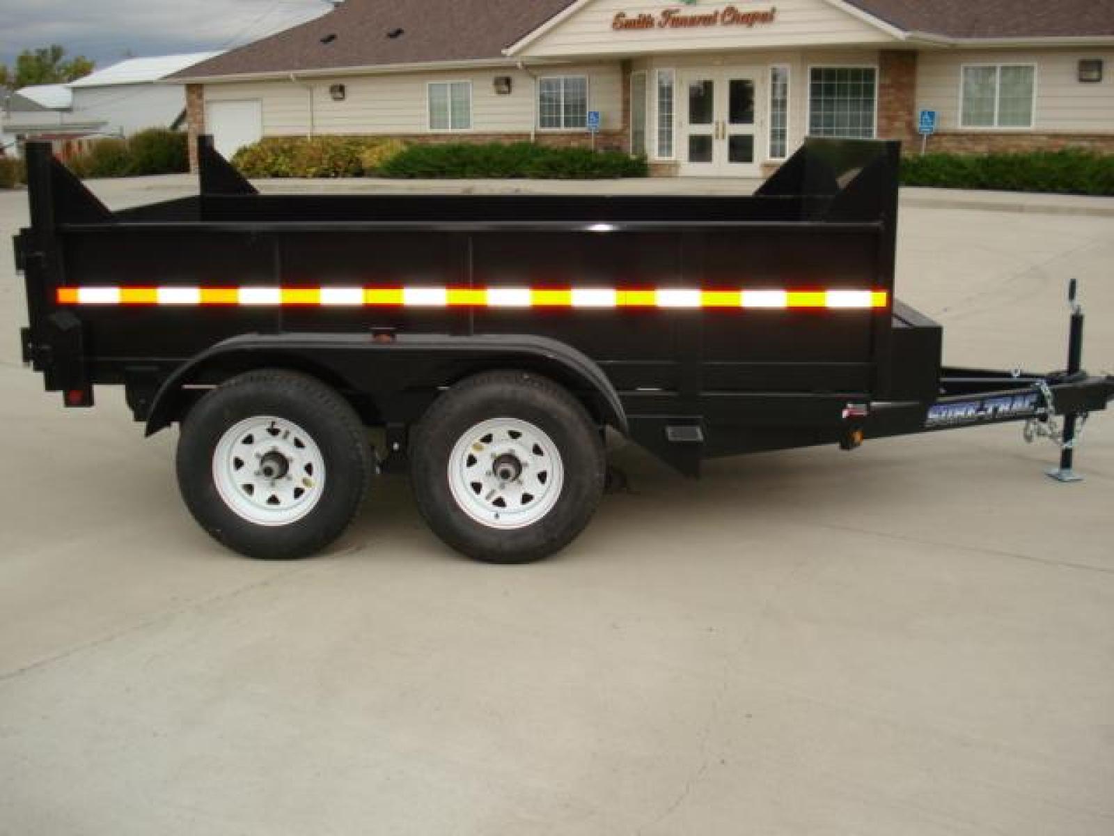 2022 Black SureTrac 6 x10 Lo Pro Dump Trailer , located at 310 West 1st Ave, Big Timber, MT, 59011, (406) 860-8510, 45.833511, -109.957809 - SURE-TRAC 6 X 10 LO PRO DUMP TRAILER, 10K GVW, SINGLE RAM HOIST, EZ LUBE HUBS, DUAL REAR GATE, BRAKES BOTH AXLES, EZ LUBE HUBS, (5) D-RING TIE-DOWNS, LED LIGHTS, POWDER COAT FINISH, REAR RAMPS, MESH TARP, DEEP CYCLE BATTERY. OPTIONS: SPARE TIRE $165.00. THE BEST TRAILERS AT THE BEST PRICE!!! - Photo #6