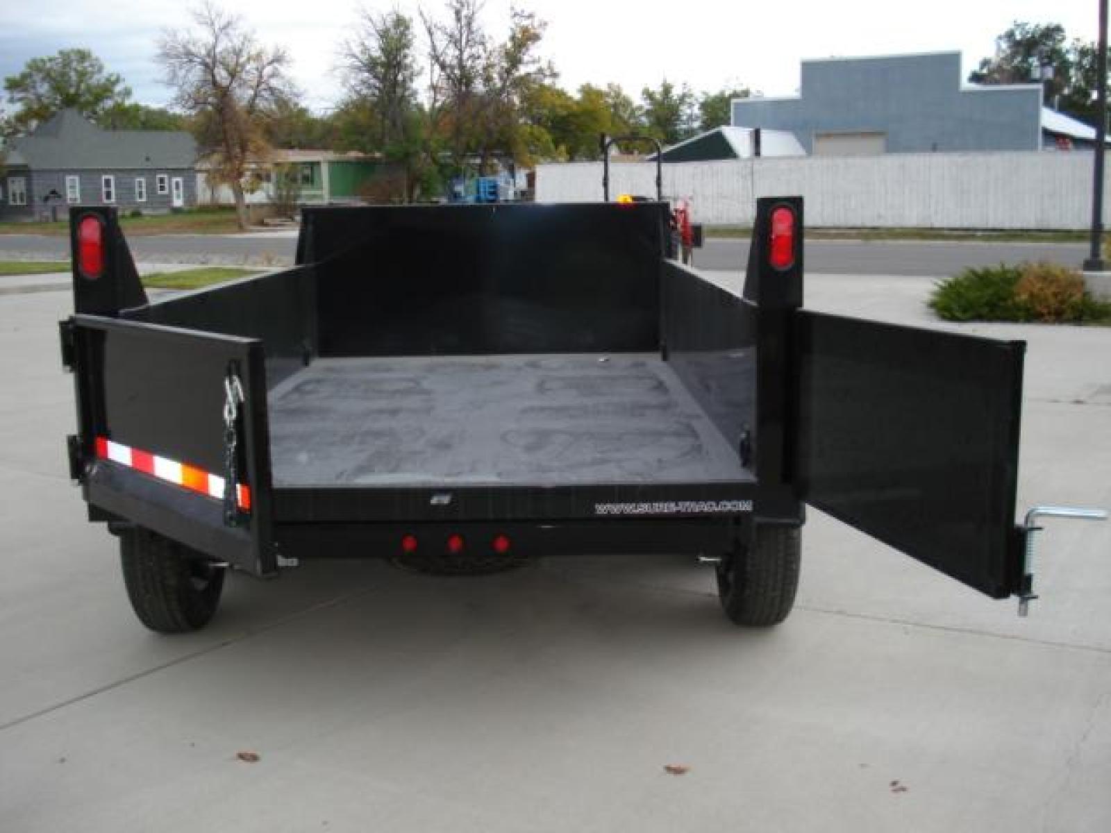 2022 Black SureTrac 6 x10 Lo Pro Dump Trailer , located at 310 West 1st Ave, Big Timber, MT, 59011, (406) 860-8510, 45.833511, -109.957809 - SURE-TRAC 6 X 10 LO PRO DUMP TRAILER, 10K GVW, SINGLE RAM HOIST, EZ LUBE HUBS, DUAL REAR GATE, BRAKES BOTH AXLES, EZ LUBE HUBS, (5) D-RING TIE-DOWNS, LED LIGHTS, POWDER COAT FINISH, REAR RAMPS, MESH TARP, DEEP CYCLE BATTERY. OPTIONS: SPARE TIRE $165.00. THE BEST TRAILERS AT THE BEST PRICE!!! - Photo #8