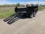 2025 Black SureTrac 6 x10 Lo Pro Dump Trailer , located at 310 West 1st Ave, Big Timber, MT, 59011, (406) 901-0517, 45.833511, -109.957809 - SURE-TRAC 6 X 10 LO PRO DUMP TRAILER, 10K GVW, SINGLE RAM HOIST WITH POWER UP/DOWN, EZ LUBE HUBS, DUAL REAR GATE, ELECTRIC BRAKES BOTH AXLES, (5) D-RING TIE-DOWNS, LED LIGHTS, REAR STOW RAMPS, MESH TARP, DEEP CYCLE BATTERY, 225-15" - 8 PLY RADIAL TIRES, SPARE TIRE CARRIER, 7K DROP FOOT JACK, LOCKABL - Photo#5