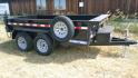 2024 Black SureTrac 5 x 10 LoPro Dump , located at 310 West 1st Ave, Big Timber, MT, 59011, (406) 901-0517, 45.833511, -109.957809 - Photo#3