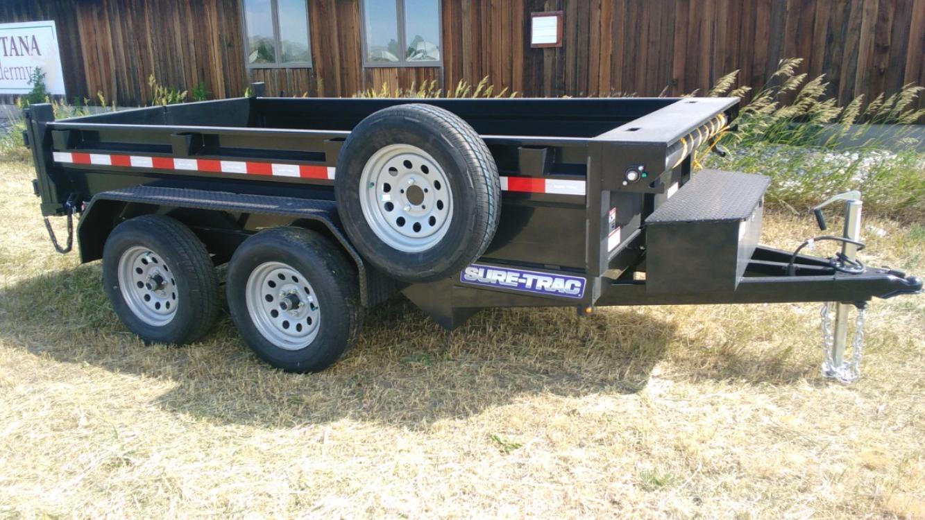 2022 Black SureTrac 5 x 10 LoPro Dump , located at 310 West 1st Ave, Big Timber, MT, 59011, (406) 860-8510, 45.833511, -109.957809 - Photo #3