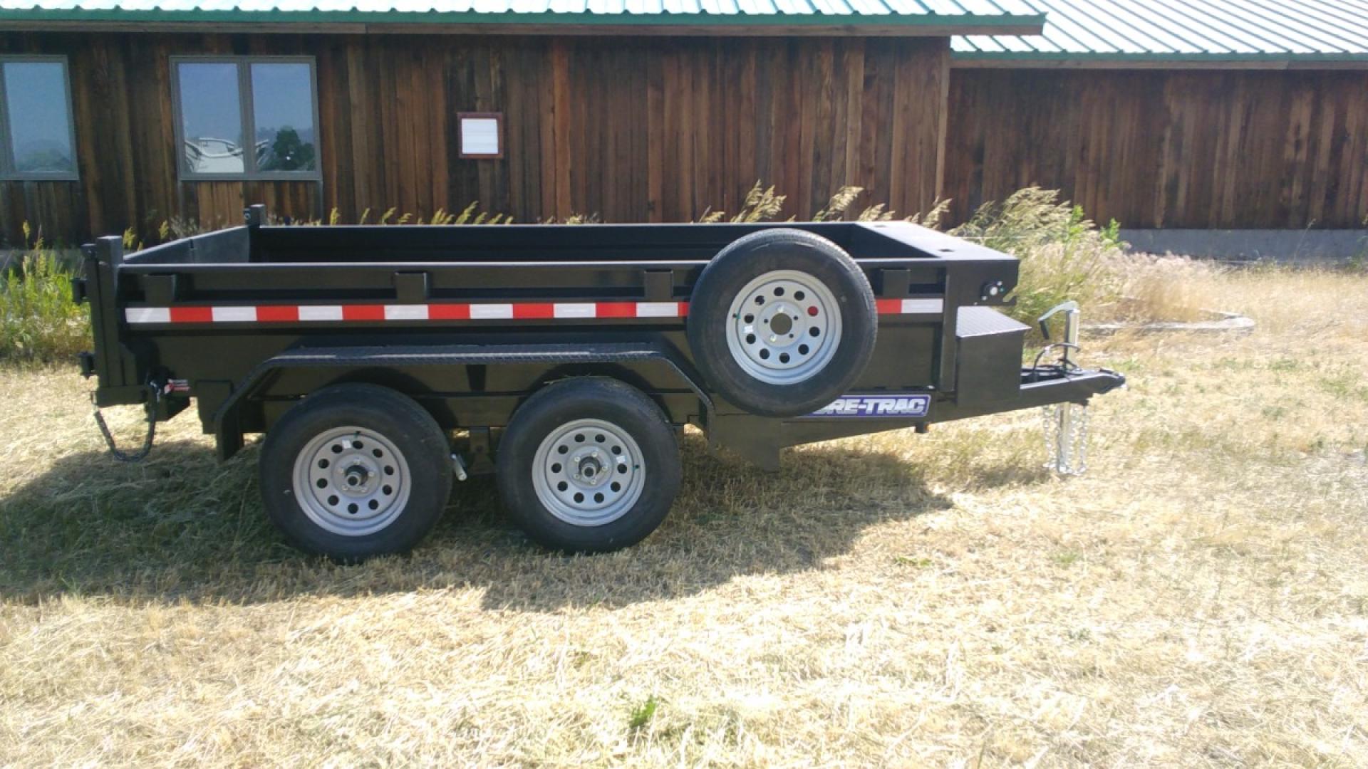 2024 Black SureTrac 5 x 10 LoPro Dump , located at 310 West 1st Ave, Big Timber, MT, 59011, (406) 901-0517, 45.833511, -109.957809 - Photo#5