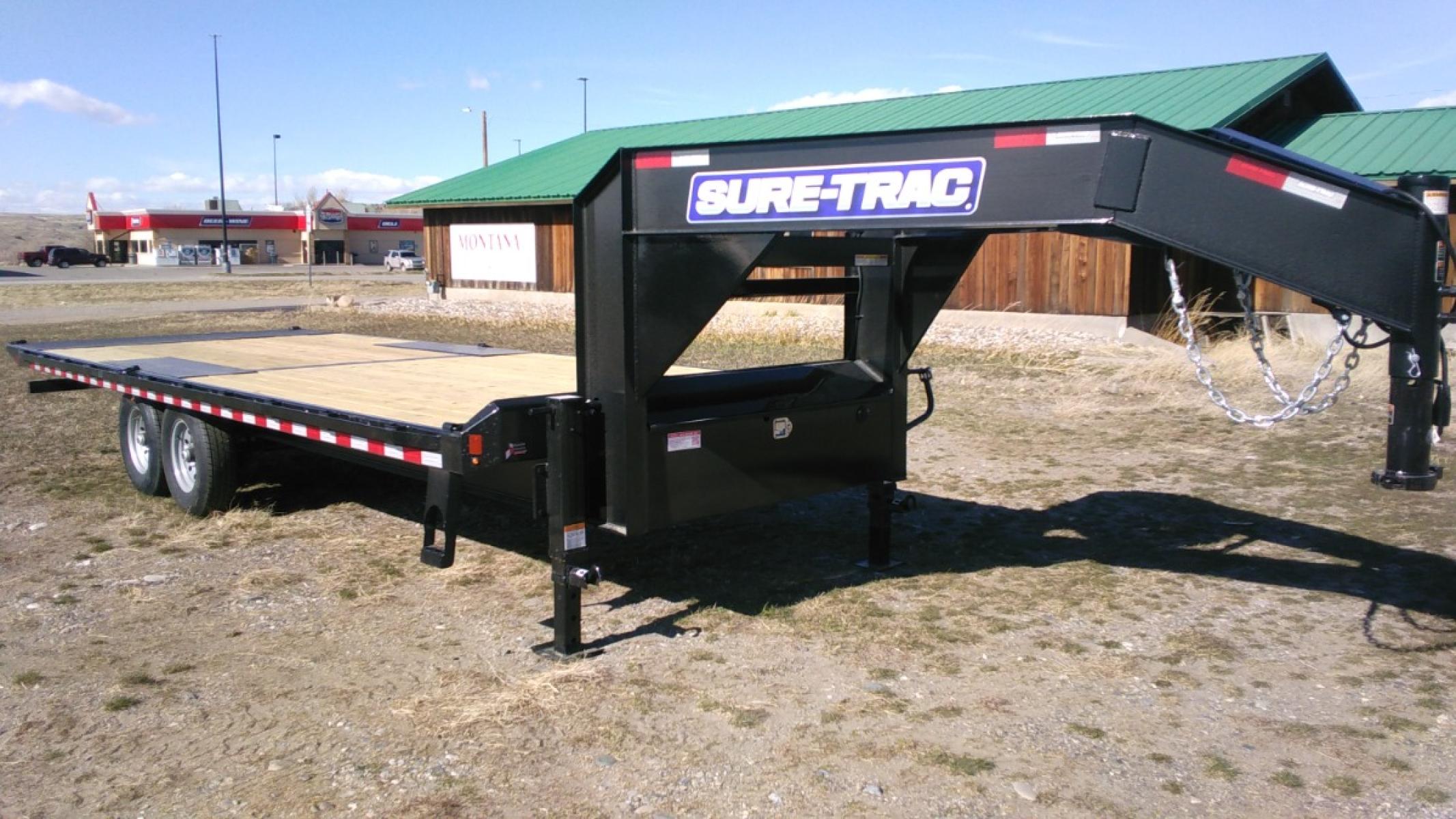 2023 Blk SureTrac 81/2 x 24 LoPro Power Tilt , located at 310 West 1st Ave, Big Timber, MT, 59011, (406) 860-8510, 45.833511, -109.957809 - SURE-TRAC 81-2 X 24 LOW PROFILE POWER TILT DECKOVER TRAILER W- DUAL RAM HOIST, 2 - 7K AXLES W- BRAKES AND EZ LUBE HUBS(15K GVW), 16"-10 PLY RADIAL TIRES, 12K JACK, SPARE TIRE CARRIER, LED LIGHTS, ADJUSTABLE 2 5-16 COUPLER, HD SLIPPER SPRING SUSPENSION, DEEP CYCLE MARINE BATTERY, PRESSURE TREATED WOO - Photo #3