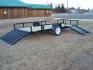 2025 Black SureTrac 7 x 14 ATV , located at 310 West 1st Ave, Big Timber, MT, 59011, (406) 901-0517, 45.833511, -109.957809 - SURE-TRAC 7 X 14 TUBE TOP ATV, 3K GVW, SIDE RAMPS, SPRING ASSISTED REAR RAMP, 15" RADIAL TIRES, TREATED WOOD DECK, LED LIGHTS, WIRING RUN IN CONDUIT, POWDER COAT FINISH, SPARE TIRE MOUNT. SURE-TRAC QUALITY FIT AND FINISH. OPTIONAL SPARE TIRE - $165.00. THE BEST TRAILERS AT THE BEST PRICE!!! Traile - Photo#6