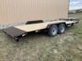 2026 Black 7 x 20-10K Car Hauler , located at 40 Big Timber RD, Big Timber, MT, 59011, (406) 901-0517, 45.836796, -109.943535 - SURE-TRAC 7 x 20 C-CHANNEL CAR HAULER, 10K GVW, 2' DOVETAIL, REAR STOW RAMPS, 15" - 8 PLY RADIAL TIRES, EZ LUBE HUBS, BRAKES BOTH AXLES, SIDE POCKETS, 2 X 6 TREATED WOOD DECK, (4) D-RINGS, LED LIGHTS, 7K SET-BACK DROP LEG JACK, SPARE MOUNT, 5" C-CHANNEL FRAME, 5" C-CHANNEL FULL WRAP TONGUE, 2-5-16" - Photo#1