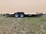 2026 Black 7 x 20-10K Car Hauler , located at 40 Big Timber RD, Big Timber, MT, 59011, (406) 901-0517, 45.836796, -109.943535 - SURE-TRAC 7 x 20 C-CHANNEL CAR HAULER, 10K GVW, 2' DOVETAIL, REAR STOW RAMPS, 15" - 8 PLY RADIAL TIRES, EZ LUBE HUBS, BRAKES BOTH AXLES, SIDE POCKETS, 2 X 6 TREATED WOOD DECK, (4) D-RINGS, LED LIGHTS, 7K SET-BACK DROP LEG JACK, SPARE MOUNT, 5" C-CHANNEL FRAME, 5" C-CHANNEL FULL WRAP TONGUE, 2-5-16" - Photo#0