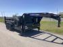 2025 Black SureTrac 7 x 14 GN LoPro Dump , located at 310 West 1st Ave, Big Timber, MT, 59011, (406) 901-0517, 45.833511, -109.957809 - NEW SURE-TRAC 7 X 14 LOPRO GN DUMP, 14K GVW, HD TELESCOPIC HOIST, 10 GA FLOOR, HD SLIPPER SPRING SUSPENSION, 7K AXLES W- EZ LUBE HUBS, LED LIGHTS, ELECTRIC BRAKES BOTH AXLES, COMBO BARN DOOR-SPREADER REAR GATE, HD REAR STOW RAMPS, 10 PLY - 16" RADIAL TIRES, STAKE POCKETS, ADJUSTABLE GN COUPLER, (5) - Photo#2