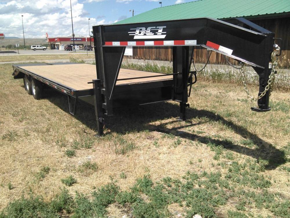 2022 Black DCT 81/2 x 25 GN Deckover , located at 80 Big Timber Loop Road, Big Timber, MT, 59011, (406) 860-8510, 45.837139, -109.951393 - NEW DCT 81-2 X 25 GN DECKOVER (20 + 5), W- 5' FULL WIDTH FLIP-OVER RAMPS (WHALE TAIL), 14K GVW, TORSION AXLE SUSPENSION, EZ LUBE HUBS, 10 PLY - 16