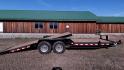2025 Black Kaufman 7 x 14 + 8 Equipment Tilt , located at 310 West 1st Ave, Big Timber, MT, 59011, (406) 901-0517, 45.833511, -109.957809 - New Kaufman Deluxe 7 x 14 + 8 Equipment Tilt, 15K GVW, 2 - 7K axles with EZ lube hubs and electric brakes, 8' stationary - 14'-6" tilt, hydraulic cushion cylinder, treated wood deck, HD slipper spring suspension, 16" - 10 ply radial tires, 6" c-channel frame, 6" c-channel full wrap tongue, 3" channe - Photo#6