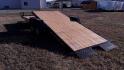 2025 Black Kaufman 7 x 14 + 8 Equipment Tilt , located at 310 West 1st Ave, Big Timber, MT, 59011, (406) 901-0517, 45.833511, -109.957809 - New Kaufman Deluxe 7 x 14 + 8 Equipment Tilt, 15K GVW, 2 - 7K axles with EZ lube hubs and electric brakes, 8' stationary - 14'-6" tilt, hydraulic cushion cylinder, treated wood deck, HD slipper spring suspension, 16" - 10 ply radial tires, 6" c-channel frame, 6" c-channel full wrap tongue, 3" channe - Photo#7