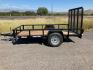 2025 Black SureTrac 6 x 12 Tube Top Utility , located at 310 West 1st Ave, Big Timber, MT, 59011, (406) 901-0517, 45.833511, -109.957809 - Photo#1