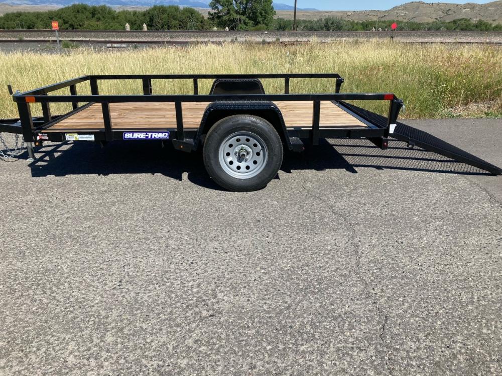 2022 Black SureTrac 6 x 10 Tube Top Utility , located at 310 West 1st Ave, Big Timber, MT, 59011, (406) 860-8510, 45.833511, -109.957809 - New 2022 SureTrac 6 x 10 Tube Top Utility, 3k GVW, (3) position rear gate, 2