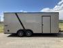 2026 , located at 310 West 1st Ave, Big Timber, MT, 59011, (406) 901-0517, 45.833511, -109.957809 - Pace American Journey SE 81/2 x 20 v-nose car hauler, 10K GVW, 81" rear door opening height, bonded sides - no screws, 16" on center tube sidewall uprights, 16" on center floor crossmembers, tube frame construction, 3/4" Drymax floor, 3/8" Drymax sidewalls, (2) - 5k axles with electric brakes and qu - Photo#0