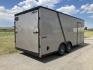 2026 , located at 310 West 1st Ave, Big Timber, MT, 59011, (406) 901-0517, 45.833511, -109.957809 - Pace American Journey SE 81/2 x 20 v-nose car hauler, 10K GVW, 81" rear door opening height, bonded sides - no screws, 16" on center tube sidewall uprights, 16" on center floor crossmembers, tube frame construction, 3/4" Drymax floor, 3/8" Drymax sidewalls, (2) - 5k axles with electric brakes and qu - Photo#2