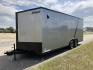 2026 , located at 310 West 1st Ave, Big Timber, MT, 59011, (406) 901-0517, 45.833511, -109.957809 - Pace American Journey SE 81/2 x 20 v-nose car hauler, 10K GVW, 81" rear door opening height, bonded sides - no screws, 16" on center tube sidewall uprights, 16" on center floor crossmembers, tube frame construction, 3/4" Drymax floor, 3/8" Drymax sidewalls, (2) - 5k axles with electric brakes and qu - Photo#5
