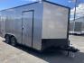 2026 , located at 310 West 1st Ave, Big Timber, MT, 59011, (406) 901-0517, 45.833511, -109.957809 - New Pace American Journey SE 81/2 x 16 Enclosed Cargo, 7k GVW, 81" rear door opening height with beavertail, bonded sides (no screws), v-nose, rear ramp door, 32" side door, (2) 3.5k axles, electric brakes on both axles, LED lights, high performance floor and sidewall material, 16" on center sidewal - Photo#3