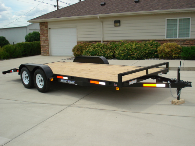 photo of SureTrac 7 x 16 Car Hauler