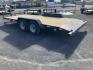 2025 , located at 310 West 1st Ave, Big Timber, MT, 59011, (406) 901-0517, 45.833511, -109.957809 - SureTrac 7 x 18 Car Hauler, 10K GVW, (2) 5k axles with quick lube hubs, spring suspension, treated wood deck, all LED lights, (4) d-ring tie-downs, electric brakes on all axles, 5' rear stow ramps, 7K set back drop leg jack, breakaway switch with battery, stake pockets, 5" C-channel tongue, powder c - Photo#1