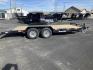 2025 , located at 310 West 1st Ave, Big Timber, MT, 59011, (406) 901-0517, 45.833511, -109.957809 - SureTrac 7 x 18 Car Hauler, 10K GVW, (2) 5k axles with quick lube hubs, spring suspension, treated wood deck, all LED lights, (4) d-ring tie-downs, electric brakes on all axles, 5' rear stow ramps, 7K set back drop leg jack, breakaway switch with battery, stake pockets, 5" C-channel tongue, powder c - Photo#3
